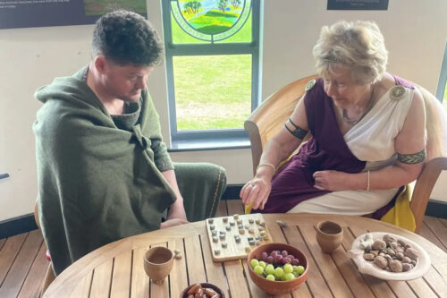 Roman Games at Brading Roman Villa